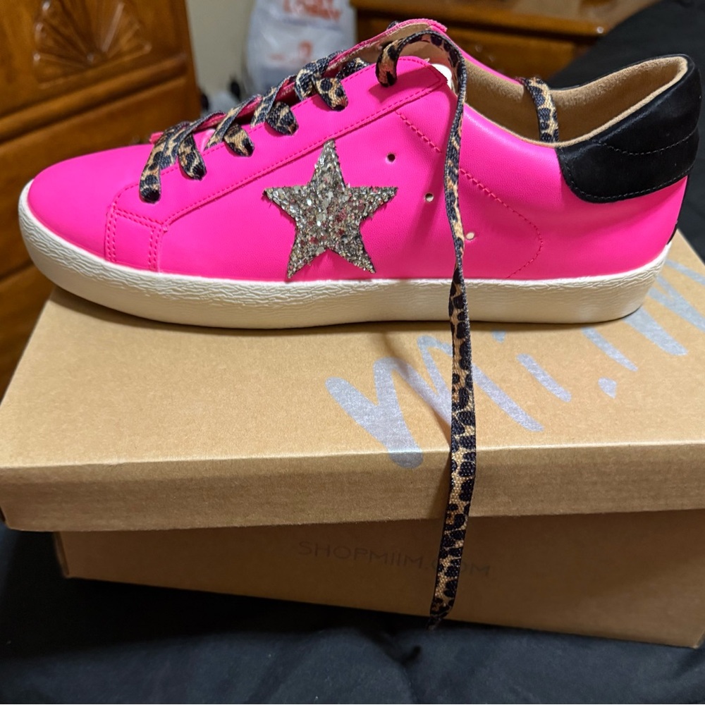 NEW HOT PINK sneakers